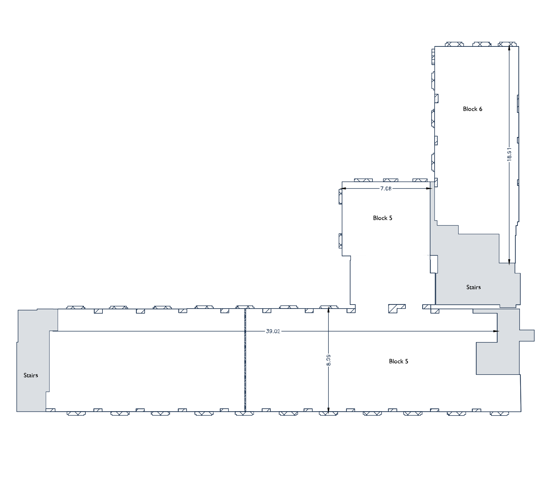 TW5 & 6 first floor layout